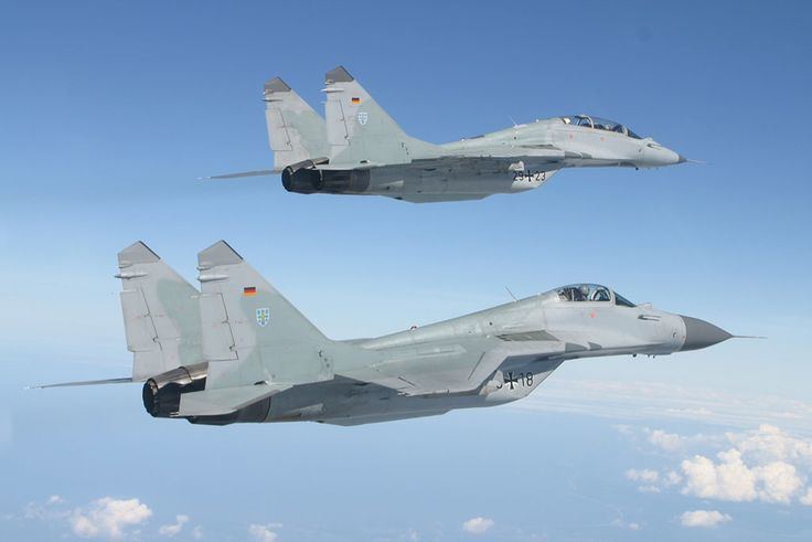 Taktisches Luftwaffengeschwader 73 Luftwaffe MiG29A amp UB of Jagdgeschwader 73 Fighter Wing 73