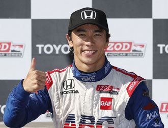 Takuma Sato Asian American Takuma Sato Takes Series Lead Ahead of
