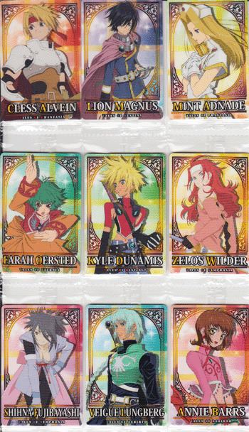 Tales of the World: Dice Adventure Tales of the World Trading Card Set 24 Dice Adventure Abyss Vesperia