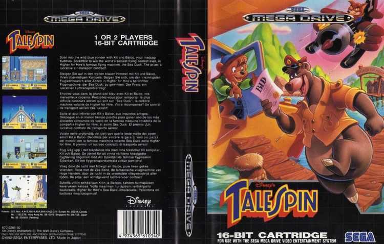 TaleSpin (video game) Talespin games