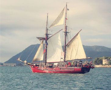 Tall Ship Atyla Tall Ships for hire Topsail Events