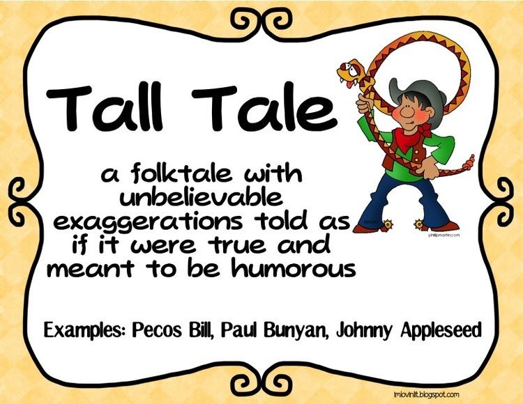 Tall tale Tall Tales Lessons TES Teach