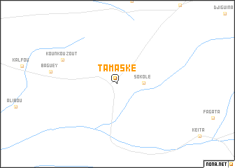 Tamaske Tamask Niger map nonanet
