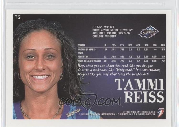 Tammi Reiss 1999 WNBA Hoops Skybox 75 Tammi Reiss COMC Card