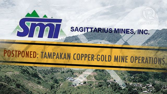 Tampakan mine NPA incinerates GlencoreXstrata SMI container vans seizes firearms