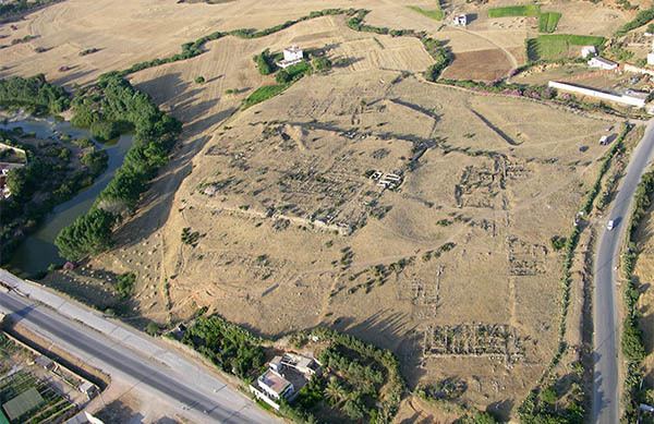 Tamuda El Pilar de Tetun Yacimiento arqueolgico de Tamuda