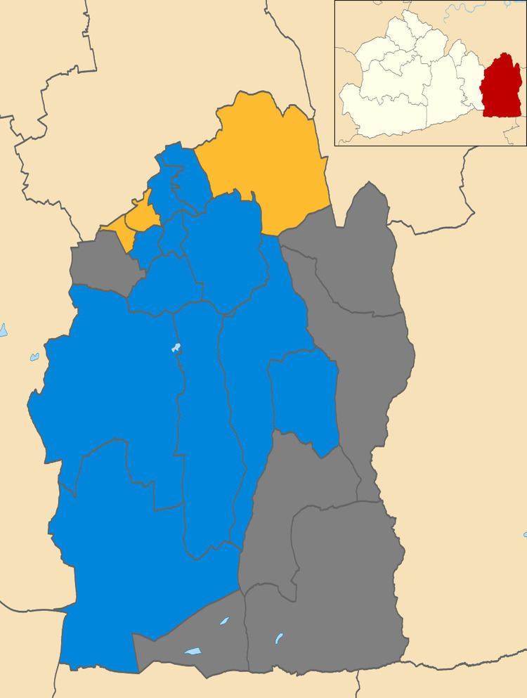 Tandridge District Council election, 2012