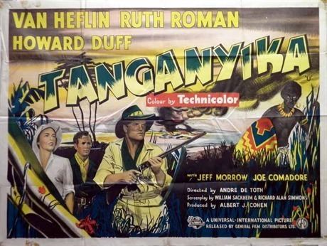 Tanganyika (film) Tanganyika Poster UK Quad 1954 BRITISH QUAD MOVIE POSTERS