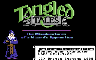 Tangled Tales: The Misadventures of a Wizard's Apprentice Lemon Commodore 64 C64 Games Reviews amp Music