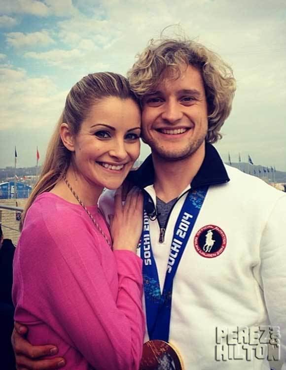 Tanith Belbin White Olympic Ice Dancers Tanith Belbin and Charlie White Wed