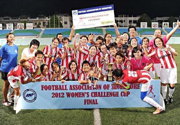 Tanjong Pagar United FC Tanjong Pagar United do double by clinching FAS Women39s Challenge