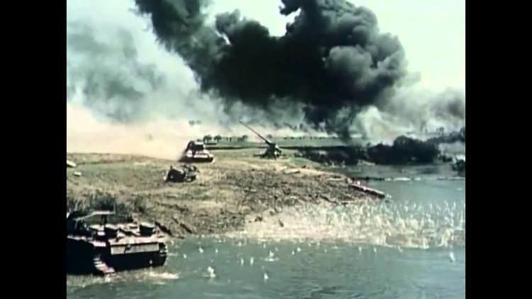 Tank Brigade (film) World War II Film TANK BRIGADE Combat ScenesEastern FrontMG42