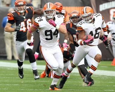 Tank Carder Cleveland Browns39 driven 39Tank39 Carder knocks down life39s