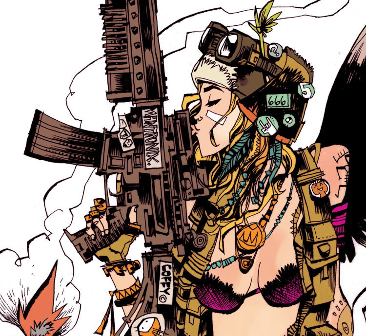 Tank Girl Tank Girl Coverquot by Jim Mahfood Hero Complex Gallery