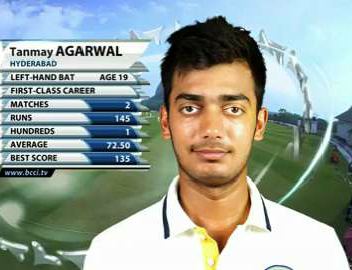 Tanmay Agarwal Tanmay Agarwal IPL Live Cricket Score IPL 10 LiveIPL Live