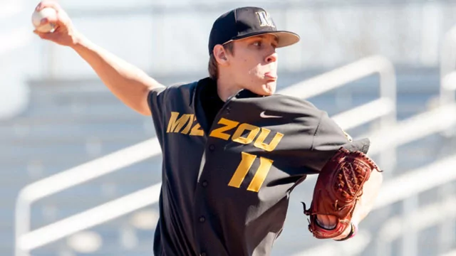 Tanner Houck Tanner Houck pitches Missouri to upset victory against No 6 Florida