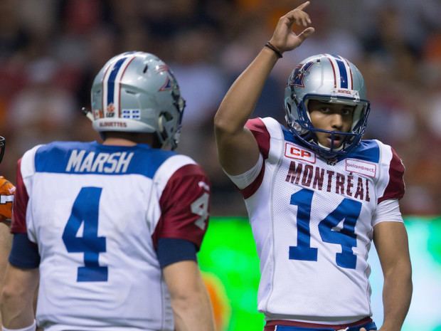 Tanner Marsh Montreal Alouettes39 Tanner Marsh makes the most of his
