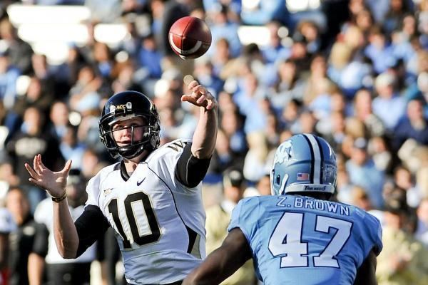Tanner Price France39s St Ouen Cougars Sign Wake Forest QB Tanner Price