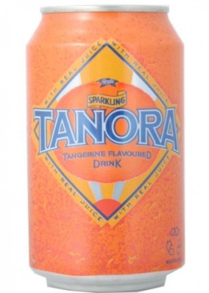 Tanora Sparkling Tanora Tangerine Flavoured drink 330ml Approved Food