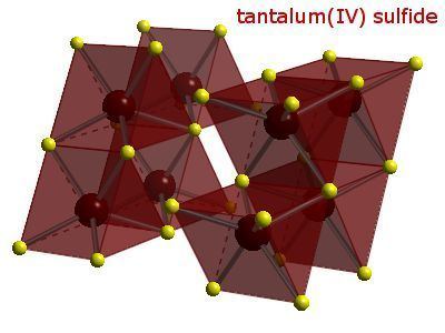 Tantalum(IV) sulfide httpswwwwebelementscommediacompoundsTaS2
