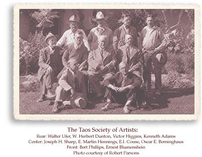 Taos Society of Artists Taos Unlimited Taos Art Colony amp The Taos Society of Artists