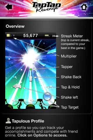 Tap Tap Revenge 2 Tap Tap Revenge 2 iPhone Screenshots