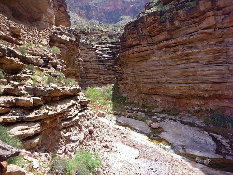 Tapeats Sandstone Tapeats sandstone Hermit Trail Grand Canyon National Park Arizona