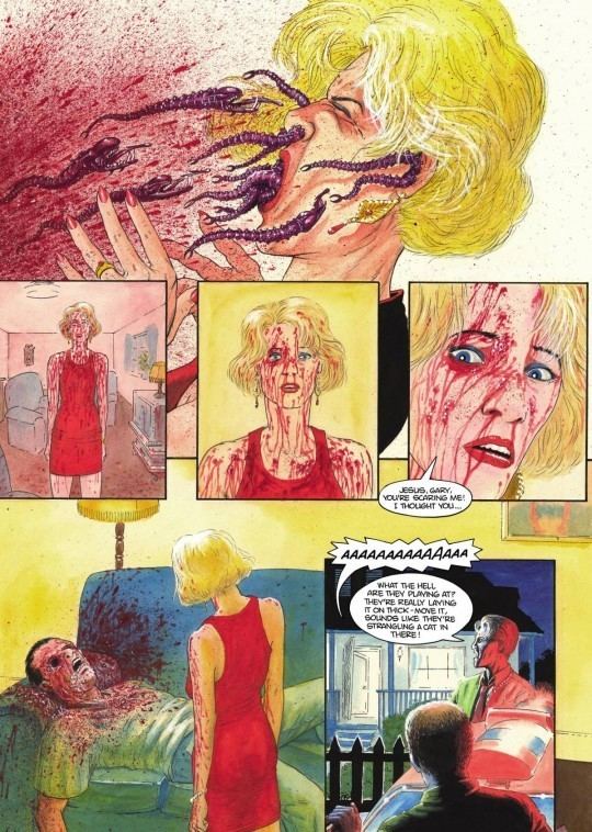 Tapping the Vein (comics) The horror the horror of it all Forbidden Planet Blog
