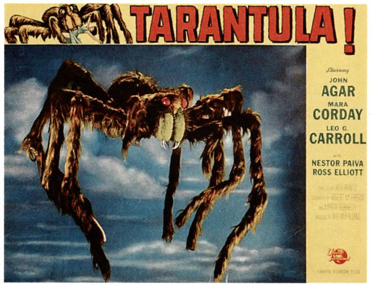 Tarantula (film) movie scenes The score delivered by Herman Stein and Henry Pink Panther Mancini both of whom churned out endless themes for Universal sci fi and horror films 