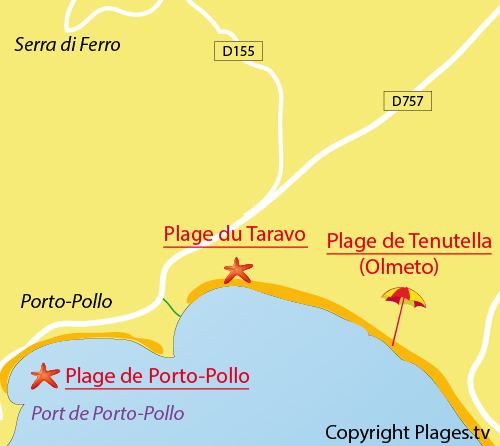 Taravo Taravo Beach in SerradiFerro South Corsica France Plagestv