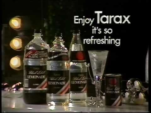Tarax Tarax Black Label lemonade TV commercial YouTube