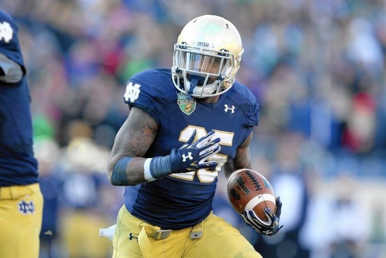 Tarean Folston Notre Dame running back Tarean Folston out for year with