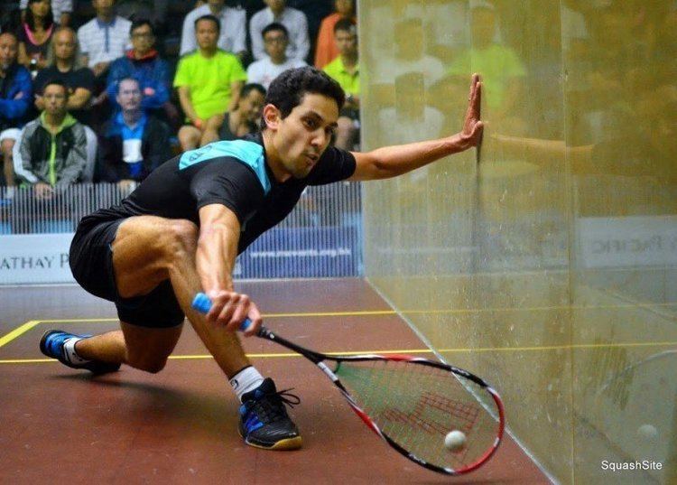 Tarek Momen Tarek Momen 2014 HK Open Squash Source