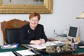 Tarja Halonen The President of the Republic of Finland Curriculum vitae Biography