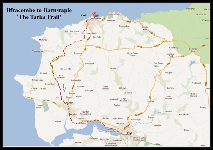 Tarka Trail Ilfracombe to Barnstaple Tarka Trail Cycle Routes UK