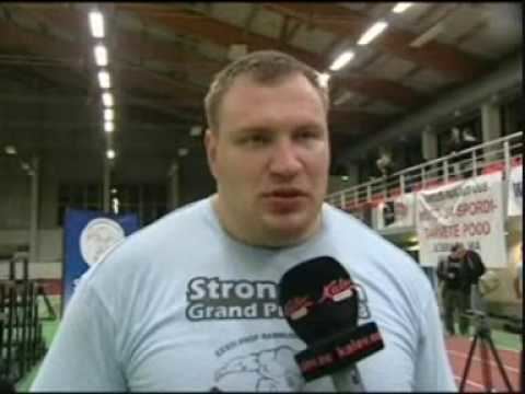 Tarmo Mitt Koklyaev vs Mitt GP Strongman Estonia 2008 Mitt won GP YouTube
