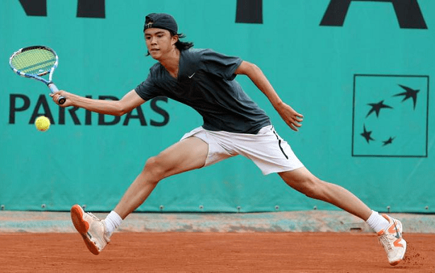 Taro Daniel Tennis Japan Challenger Omar Jasika vs Taro Daniel 19