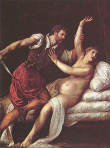 Tarquin and Lucretia (Titian) httpsuploadwikimediaorgwikipediacommonsthu