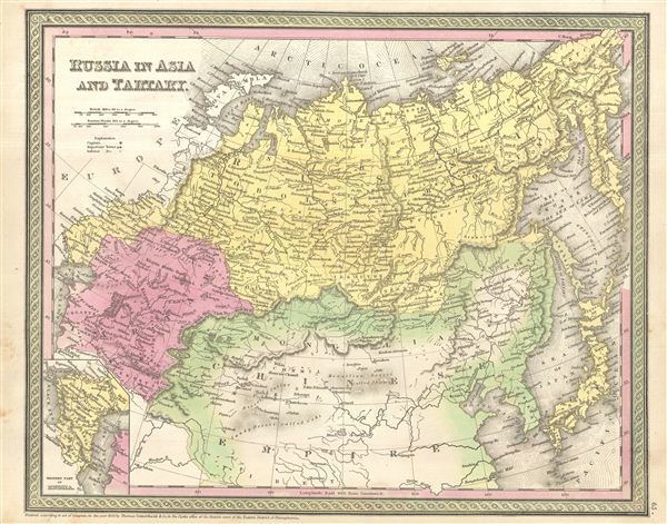 Tartary Russia in Asia and Tartary Geographicus Rare Antique Maps