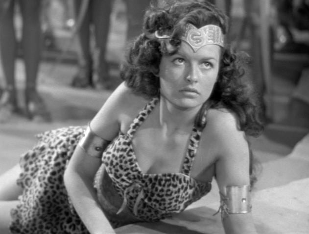 Tarzan and the Amazons movie scenes Athena the Amazon or Wonder Woman 1945 