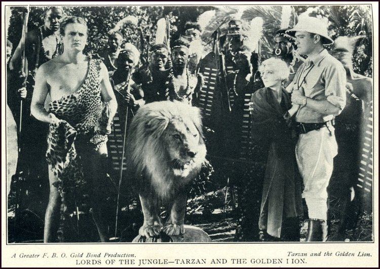 Tarzan and the Golden Lion (film) ERBzine 0496 Tarzan and the Golden Lion Movie Edition
