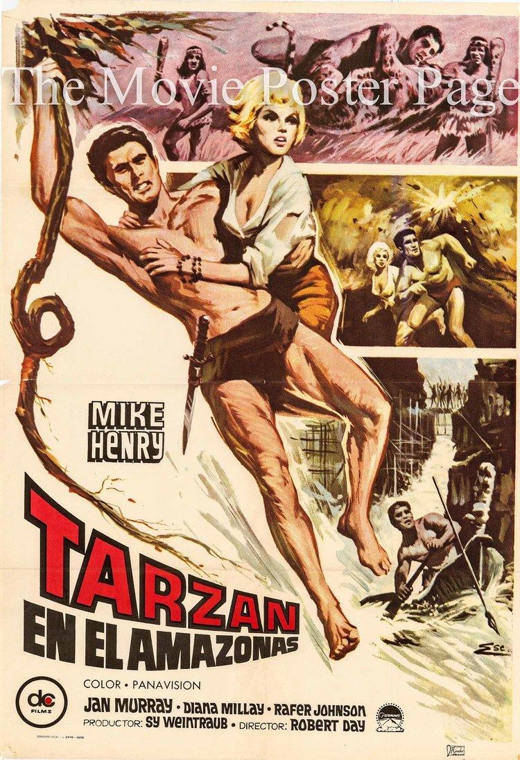 Tarzan and the Great River Tarzan and the Great River 1979 Mike Henry Spanish onesheet F