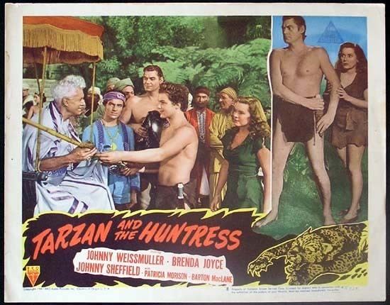 Tarzan and the Huntress TARZAN AND THE HUNTRESS 1947 Johnny Weissmuller RARE Lobby card 8