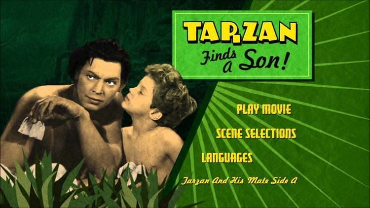 Tarzan Finds a Son! Tarzan Finds A Son UK DVD Menu YouTube