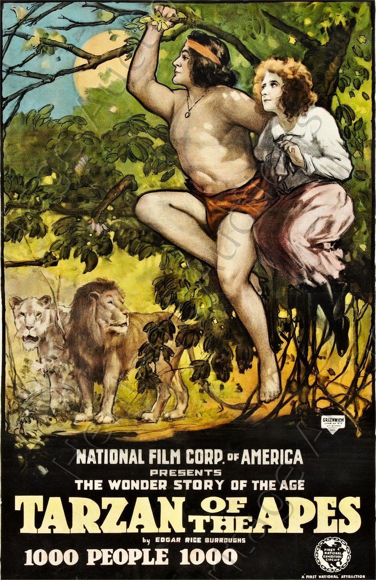 Tarzan of the Apes (1918 film) ERBzine 0503 Tarzan of the Apes