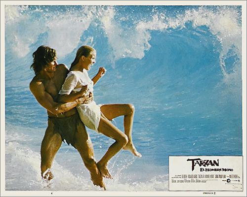 tarzan the ape man 1981 swim scene