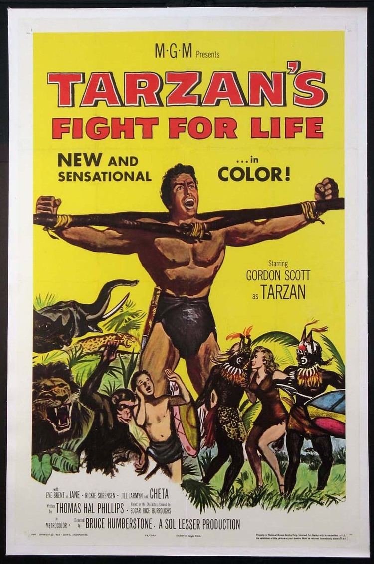 Tarzan's Fight for Life Jungle Movie Posters FilmPosterscom