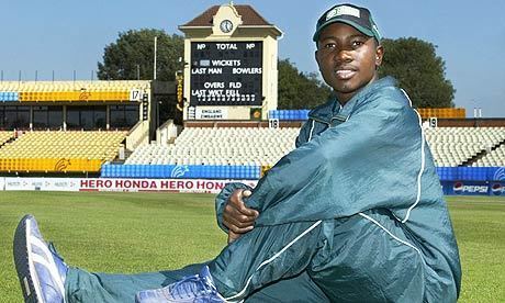 Tatenda Taibu (Cricketer) playing cricket