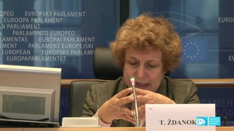 Tatjana Ždanoka Tatjana danoka MEP European Parliament YouTube