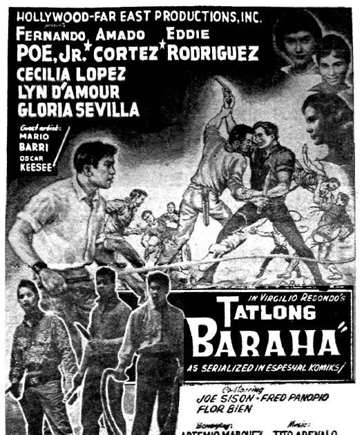 Tatlong Baraha FPJ VIRGILIO REDONDO39S quotTATLONG BARAHAquot 1961